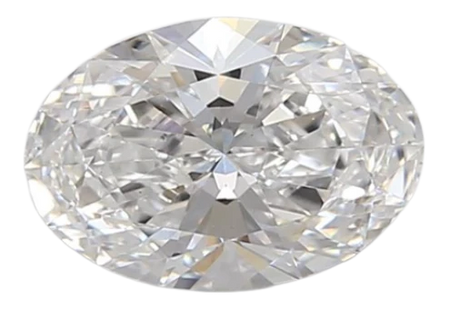 0.92 Carat D VS1 Oval Lab Diamond