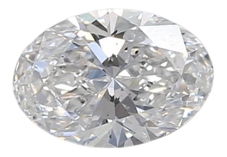 0.92 Carat E VS2 Oval Lab Diamond