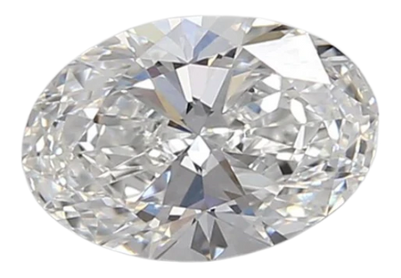 0.92 Carat E VVS2 Oval Lab Diamond