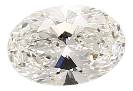 0.92 Carat F VVS2 Oval Lab Diamond