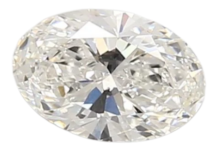 0.92 Carat F VVS2 Oval Lab Diamond