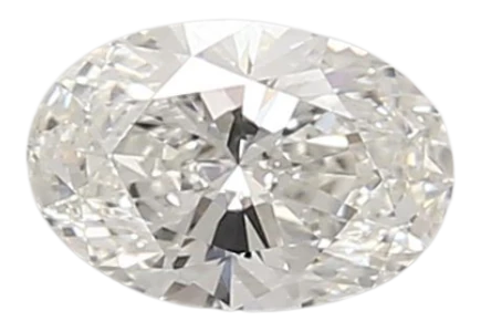 0.92 Carat G VVS2 Oval Lab Diamond
