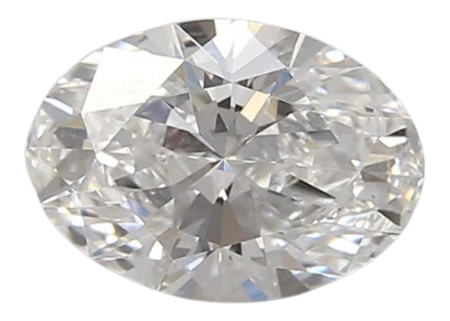 0.93 Carat D VS1 Oval Lab Diamond