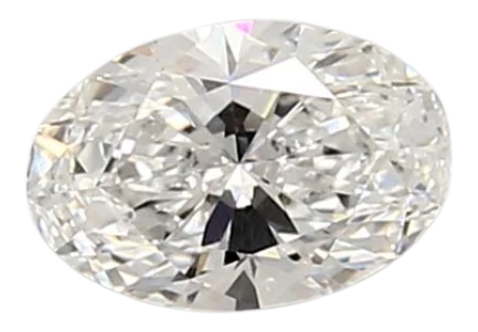 0.93 Carat D VS1 Oval Lab Diamond