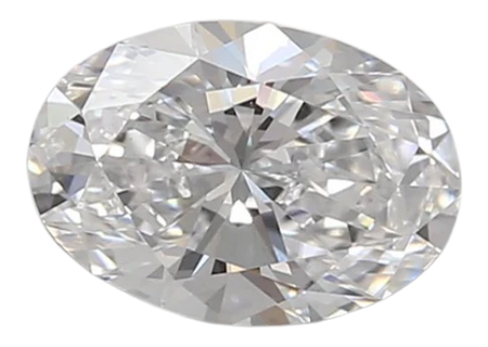 0.93 Carat D VS1 Oval Lab Diamond