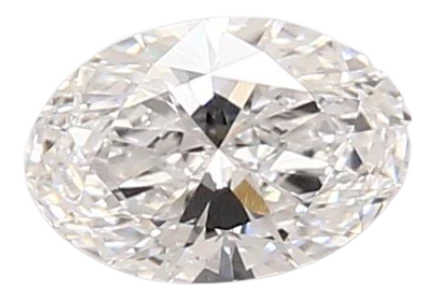 0.93 Carat D VS2 Oval Lab Diamond