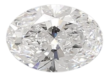 0.93 Carat D VVS2 Oval Lab Diamond