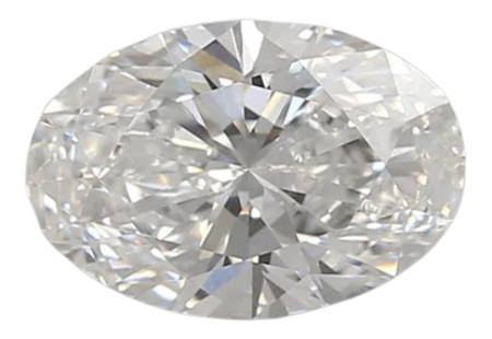 0.93 Carat E VVS2 Oval Lab Diamond