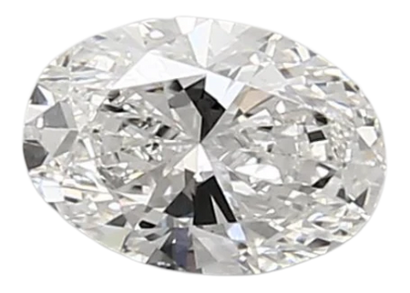 0.93 Carat F VVS2 Oval Lab Diamond