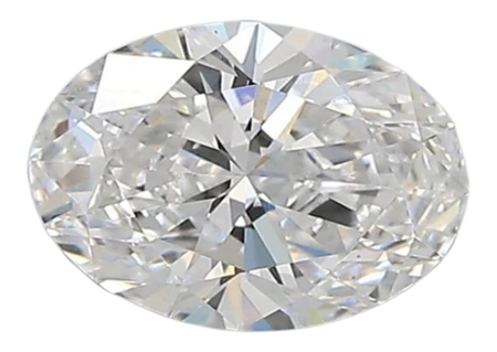 0.94 Carat D VS1 Oval Lab Diamond