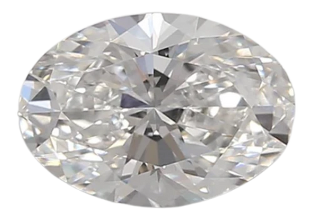 0.94 Carat D VVS2 Oval Lab Diamond