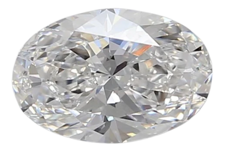 0.94 Carat E VVS2 Oval Lab Diamond