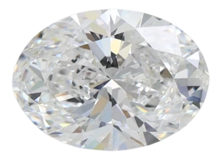 1.08 Carat E IF Oval Lab Diamond