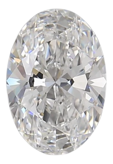 1.31 Carat D VVS1 Oval Lab Diamond