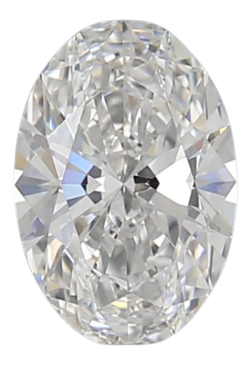 1.31 Carat D VVS2 Oval Lab Diamond
