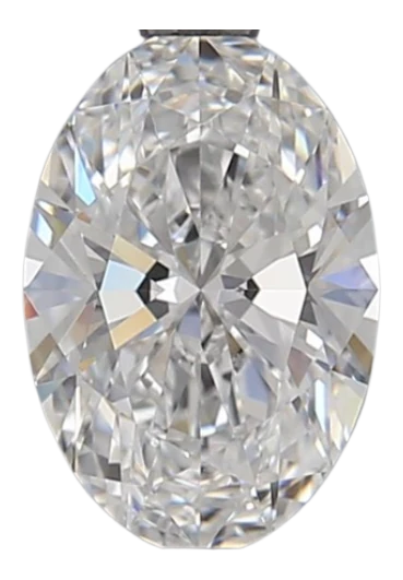 1.31 Carat D VVS2 Oval Lab Diamond