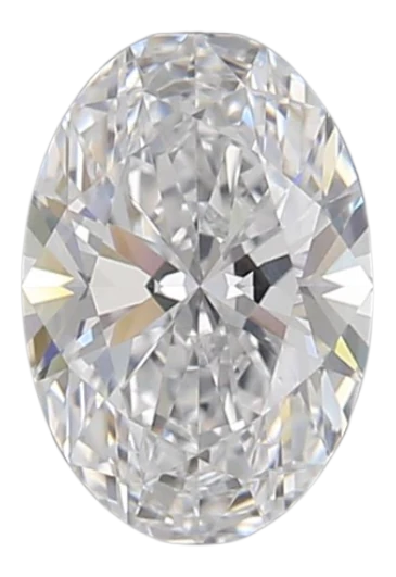 1.32 Carat D VVS2 Oval Lab Diamond