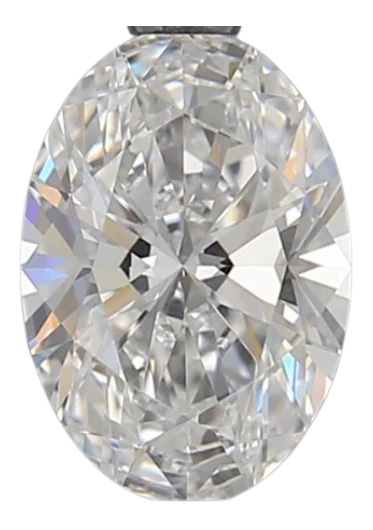 1.32 Carat D VVS2 Oval Lab Diamond