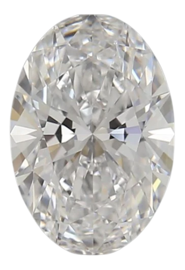 1.32 Carat D VVS2 Oval Lab Diamond
