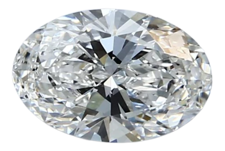 1.53 Carat E VS2 Oval Lab Diamond