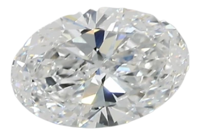 1.95 Carat D VVS2 Oval Lab Diamond