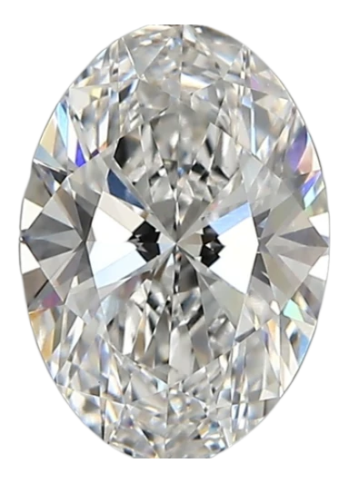2.0 Carat D VVS2 Oval Lab Diamond