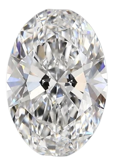 2.0 Carat D VVS2 Oval Lab Diamond