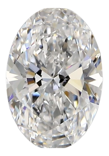 2.01 Carat D VVS2 Oval Lab Diamond