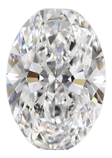 2.02 Carat D VVS2 Oval Lab Diamond