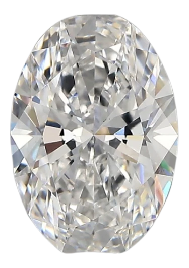 2.21 Carat E VVS2 Oval Lab Diamond