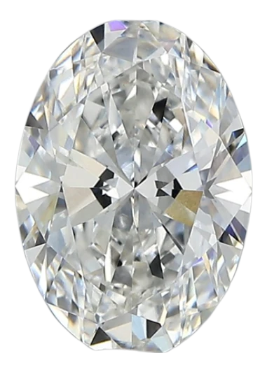 2.36 Carat F VVS2 Oval Lab Diamond