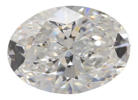 2.53 Carat E VVS2 Oval Lab Diamond