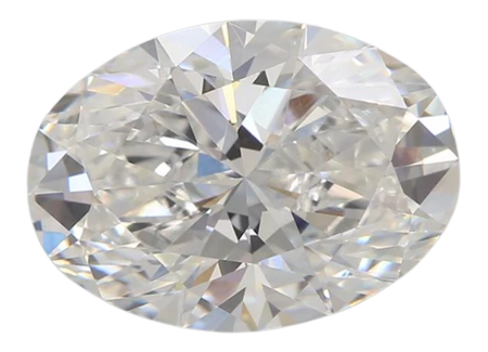2.57 Carat E VVS2 Oval Lab Diamond