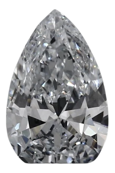 0.32 Carat F VVS1 Pear Lab Diamond