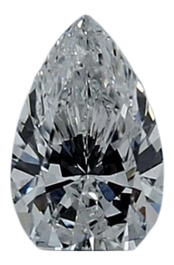 0.36 Carat D VS2 Pear Lab Diamond