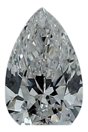 0.37 Carat E VS1 Pear Lab Diamond
