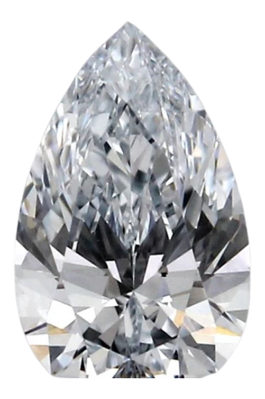 0.38 Carat I VVS1 Pear Lab Diamond
