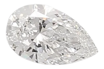 0.41 Carat E VVS1 Pear Lab Diamond