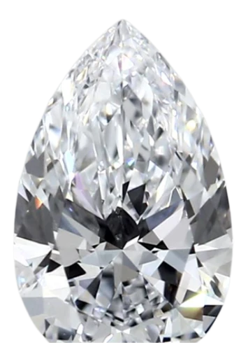 0.41 Carat F VVS1 Pear Lab Diamond