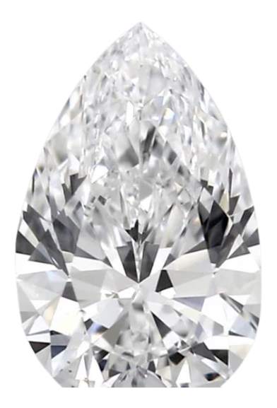 0.42 Carat D VS1 Pear Lab Diamond