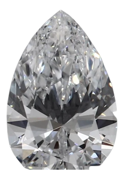 0.42 Carat D VS1 Pear Lab Diamond