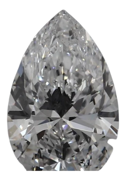 0.42 Carat D VS1 Pear Lab Diamond