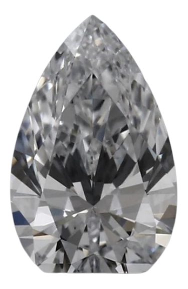 0.42 Carat D VS1 Pear Lab Diamond