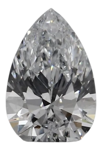 0.42 Carat E VVS2 Pear Lab Diamond