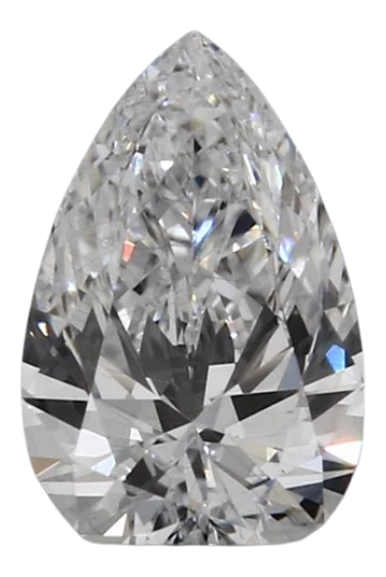 0.43 Carat D SI1 Pear Lab Diamond