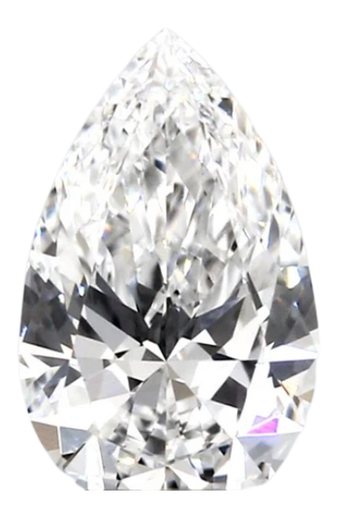 0.43 Carat D VS1 Pear Lab Diamond