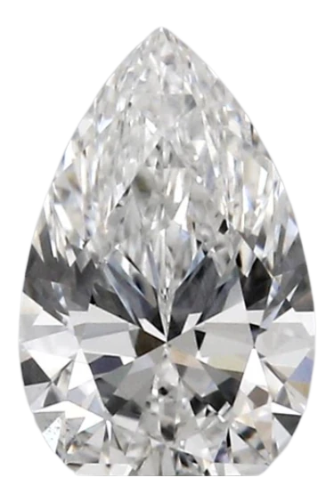 0.43 Carat E VS1 Pear Lab Diamond