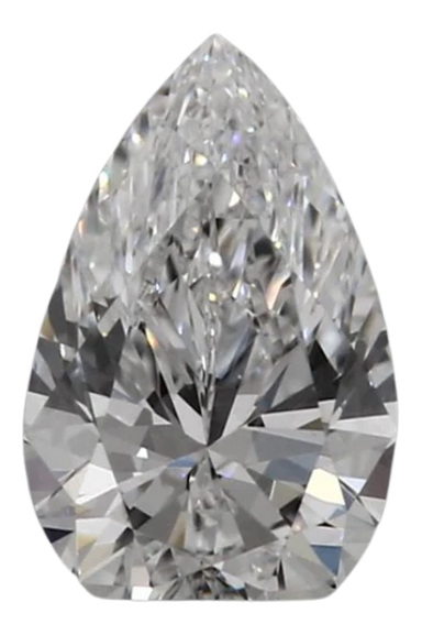 0.43 Carat E VS1 Pear Lab Diamond