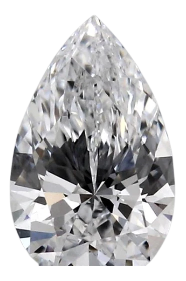 0.43 Carat E VVS1 Pear Lab Diamond