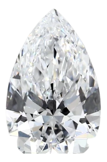 0.43 Carat E VVS1 Pear Lab Diamond